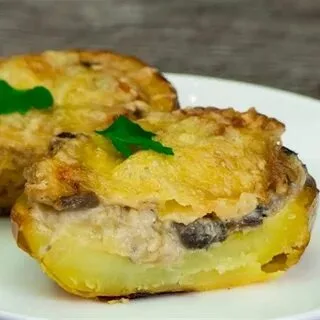 Картошка с грибами