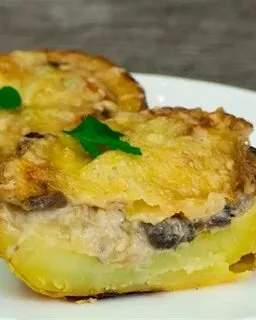 Картошка с грибами