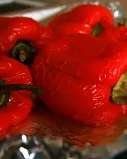 Перец болгарский на мангале