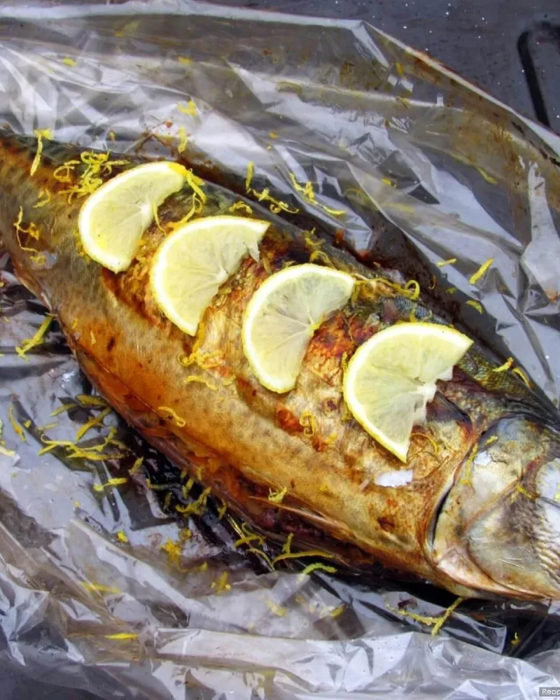 Скумбрия запечённая